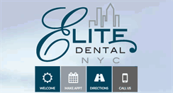 Desktop Screenshot of elitedentalnyc.com